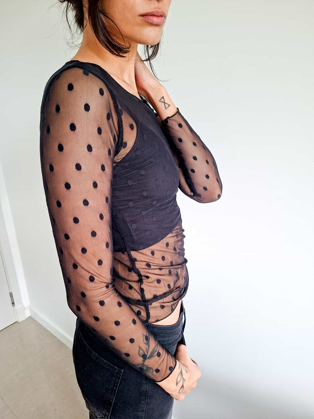 Remera Spice Lunares