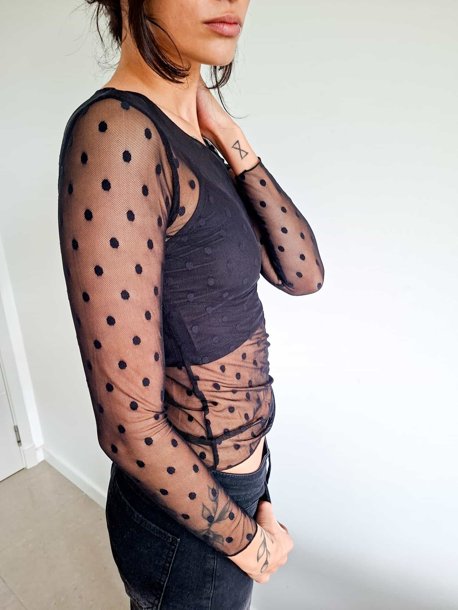 Remera Spice Lunares
